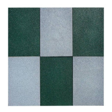 Гумова плитка EcoGuma Standart 40 мм (графіт) код: EG40GR