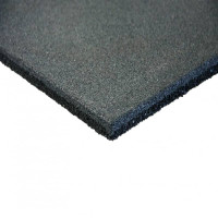 Гумова плитка Ukrplit Standart 50x50x4 см (графіт) код: EG40GR