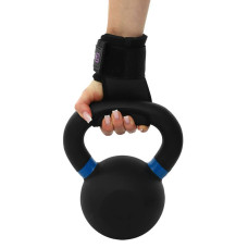 Накладки для підтягування та тяги Ezous Soft Hand Grips, 2 шт, чорний, код: D-10