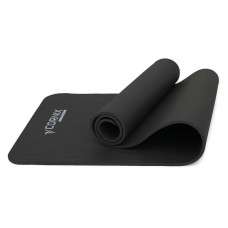 Килимок для йоги та фітнесу Cornix Black 183x61x1 cм, код: XR-0013