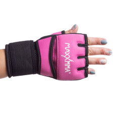 Рукавички-бинти внутрішні Maxxmma L-XL малиновий-чорний, код: BO-0840_LXLBK