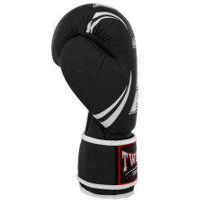 Боксерські рукавиці Twins PVC 12 унцій, чорний, код: BGVL-10_12BK