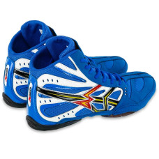 Борцовки GFX розмір 40, синій-білий, код: GF-907_40BL
