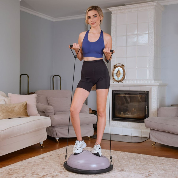 Балансувальна платформа Bosu HS-L058 бузкова, код: 5902308235953
