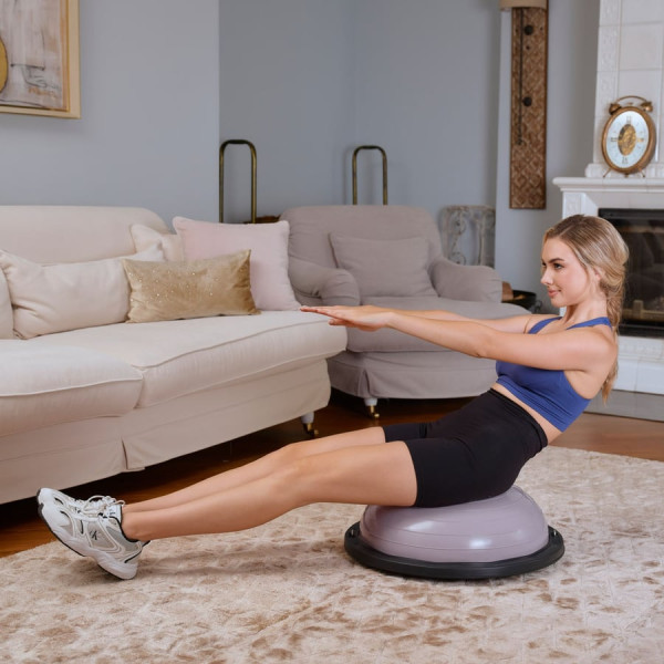 Балансувальна платформа Bosu HS-L058 бузкова, код: 5902308235953