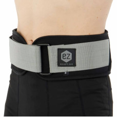 Пояс атлетичний посилений регульований Ezous Lifting Belt Armor розмір S, чорний-сірий, код: O-03_S
