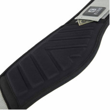 Пояс атлетичний посилений регульований Ezous Lifting Belt Armor розмір S, чорний-сірий, код: O-03_S