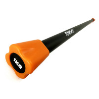 Бодібар EasyFit Body Bar 1 кг, чорний-помаранчевий, код: EF-1251-1