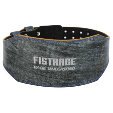Пояс атлетичний шкіряний Fistrage L, чорний, код: VL-6051_L