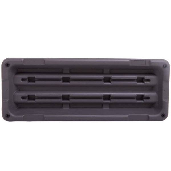 Степ-платформа FitGo 1100x410x200 мм, чорний-сірий, код: FI-6772-S52