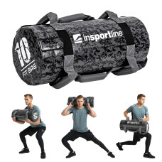 Сумка для тренувань inSPORTline з піском Fitness Crossfit Fitbag Camu 10 кг, код: 17892-IN