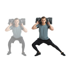 Сумка для тренувань inSPORTline з піском Fitness Crossfit Fitbag Camu 10 кг, код: 17892-IN