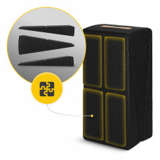 Клин-платформа 4Fizjo Slant Board 3 рівні для присідань та розтяжки Black, код: P-5905973400312