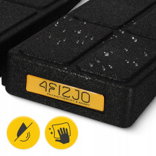 Клин-платформа 4Fizjo Slant Board 3 рівні для присідань та розтяжки Black, код: P-5905973400312