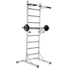 Шведська стінка-стійка пересувна BioGym Універсал білий, код: L-2409-S52
