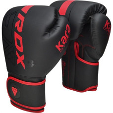 Боксерські рукавиці RDX F6 Kara Matte Red 16 унцій, код: BGR-F6MR-16OZ