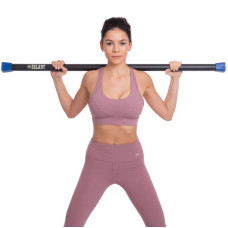 Бодібар Body Bar Zelart 9 кг, чорний-синій, код: FI-1251-9
