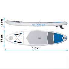 Надувна SUP дошка (Сапборд) Neo-Sport Aquasurf 320, код: 170200-IN