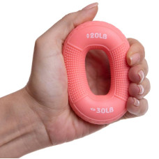 Еспандер кистьовий Кільце Jello 20-30LB пудровий, код: FI-3815_P-S52