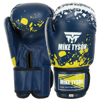 Боксерські рукавиці Mike Tyson 12 унцій, синій, код: MA-4263_12BL