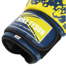Боксерські рукавиці Mike Tyson 12 унцій, синій, код: MA-4263_12BL