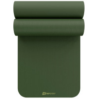 Килимок для йоги Hop-Sport HS-NB010GM NBR 1см темний хакі,код: 5902308232006