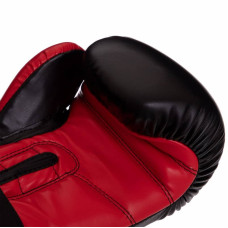 Рукавички боксерські UFC Pro Compact L червоний-чорний, код: UHK-69999-S52