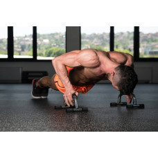Опори для віджимань Power System Push Up Stand, прямі, код: PS-4005_Black-Steel