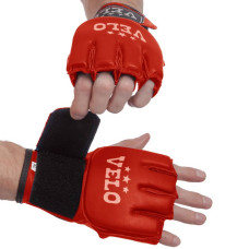 Рукавички для змішаних єдиноборств MMA Velo M синій, код: ULI-4024_MBL