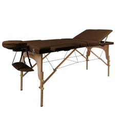 Масажний стіл inSPORTline Japane 3-Piece Wooden коричневий, код: 9408-4-IN