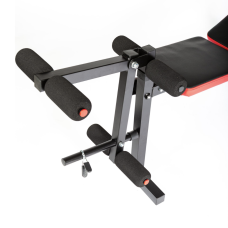 Лавка тренувальна York Fitness ASPIRE 120 складана зі стійкою під штангу, код: 00014961431209