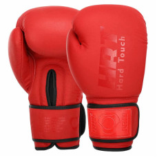 Боксерські рукавиці шкіряні Hard Touch 14 унцій, червоний, код: BO-4230_14R