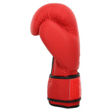 Боксерські рукавиці шкіряні Hard Touch 14 унцій, червоний, код: BO-4230_14R