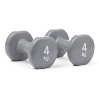 Гантелі для фітнесу Reebok Dumbbells 1х4 кг, сірий, код: 885652018272