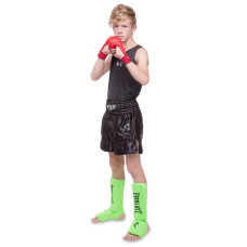 Захист гомілки і стопи Everlast L салатовий, код: MA-8136_LLG