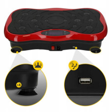 Віброплатформа для тренувань 4Fizjo Ultra+ з пультом та еспандерами, код: P-5905973401531