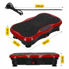 Віброплатформа для тренувань 4Fizjo Ultra+ з пультом та еспандерами, код: P-5905973401531