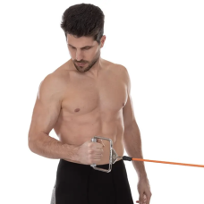 Ручка для тяги York Fitness одинарна на дельту/біцепс, хром, код: 00014961068290