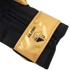 Боксерські рукавиці PowerPlay Ultra Mat 16 унцій, чорний-золотий, код: PP_3024_16oz_Bl/Gold