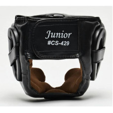 Боксерський шолом Leone Junior Black S, код: RX-500025_S