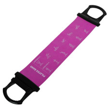 Стрічка-еспандер еластична для фітнесу та йоги з ручками BioGym Pilates Band фіолетовий, код: 8038_V