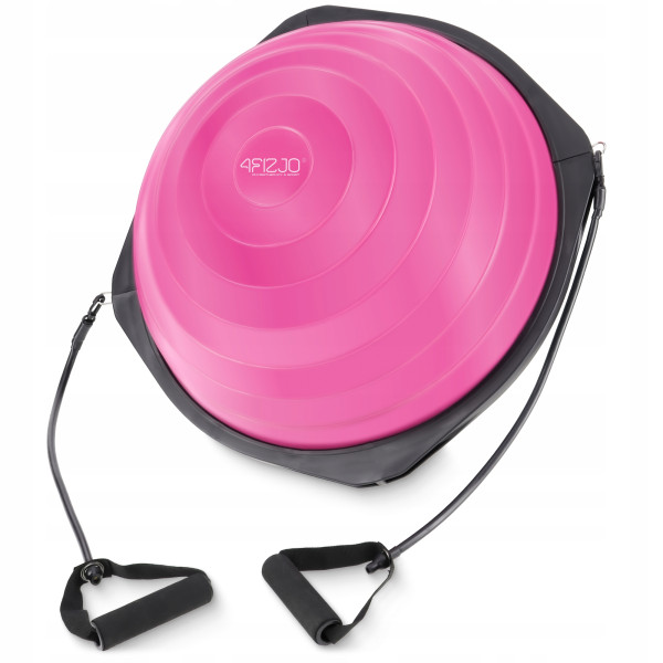 Балансувальна платформа 4Fizjo Bosu Ball 60 см, рожевий, код: P-5905973402453