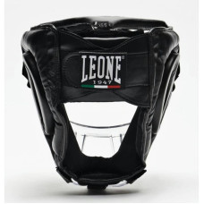 Боксерський шолом Leone Plastic Pad Black M/L, код: 500123_ML