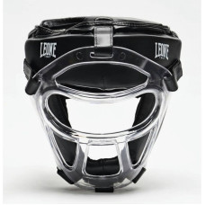 Боксерський шолом Leone Plastic Pad Black M/L, код: 500123_ML