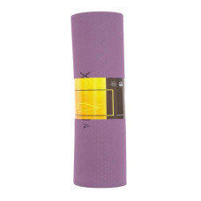 Килимок для йоги та фітнесу Cornix Plum/Rose 183x61x0.6 см, код: XR-0007