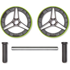Ролик для пресу Adidas Performance Ab Wheel OFSM, чорний-салатовий, код: 885652025553