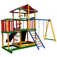 Дитячий ігровий комплекс PlayBaby (Веселка), код: PBK11