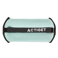 Обважнювачі-манжети для ніг та рук Actiget 2 x 1.5 кг Turquoise/Black, код: ACT0129