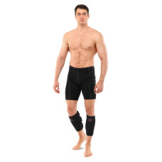 Захист гомілки для важкої атлетики Calf Support Ezous 2шт, чорний, код: A-08_BK