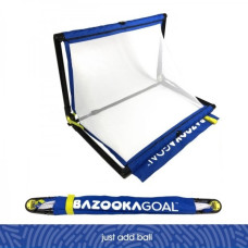 Ворота футбольні BazookaGoal 120 х 75 см, чорно-сині, код: 3264-IN